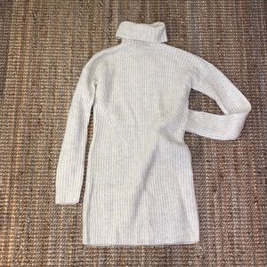 Abercrombie cream sweater dress